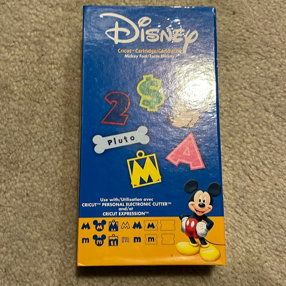 Cricut “Mickey Font”